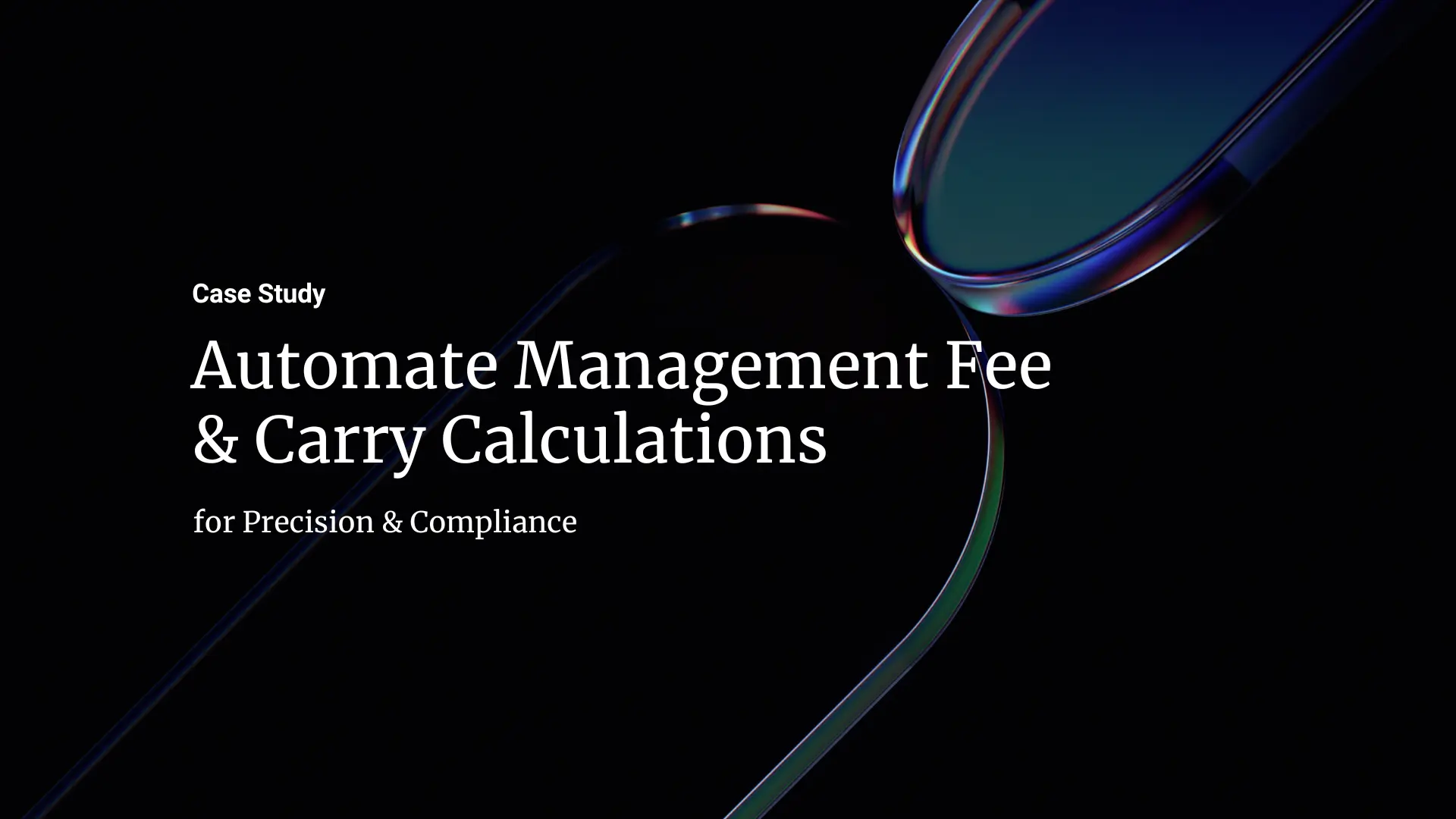 Automate Management Fee & Carry Calculations Masterclass | eton-solutions.com